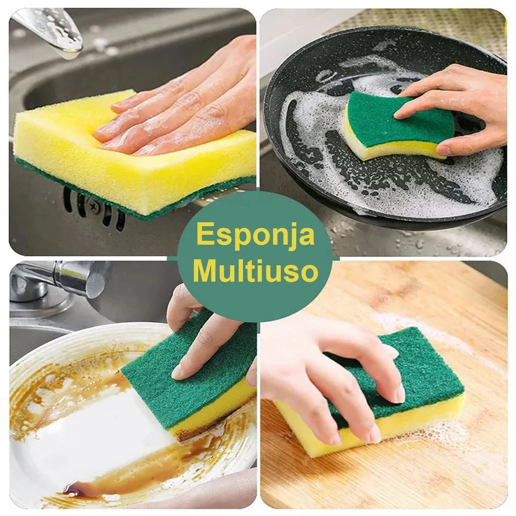 DISPENSADOR DE DETERGENTE E PORTA ESPONJA 2 EM 1 + FRETE GRÁTIS