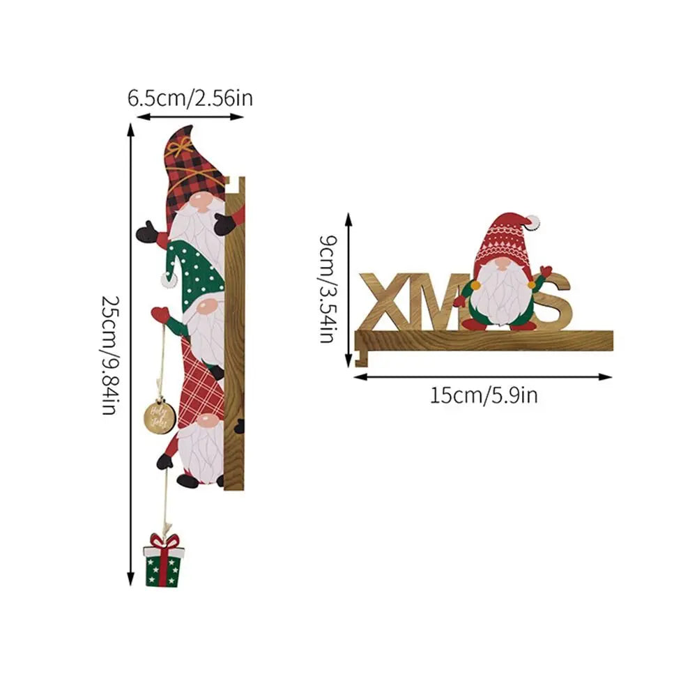 DECORAÇÃO MOLDURA DE NATAL PARA CANTO DE PORTA + FRETE GRÁTIS